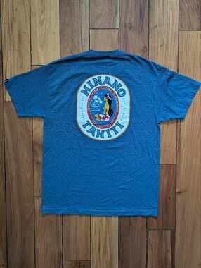 Hinano Tahiti Vintage Surfing T-shirt (L)